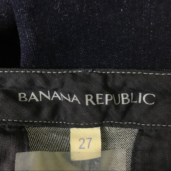 Banana Republic Straight Jeans Size 27 Women Blue - Picture 7 of 8